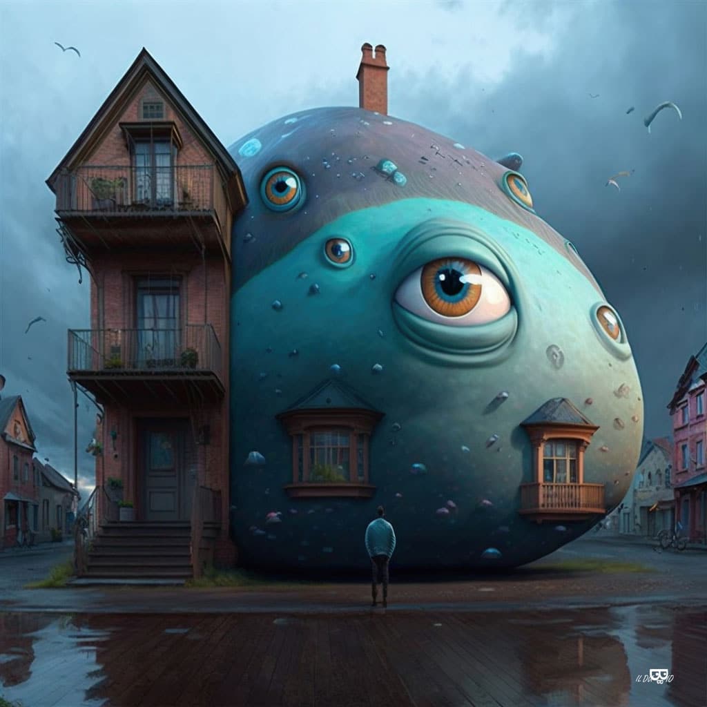 Blob-House